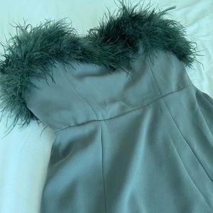 HOUSE OF CB JULIENE EUCALYPTUS MAXI DRESS